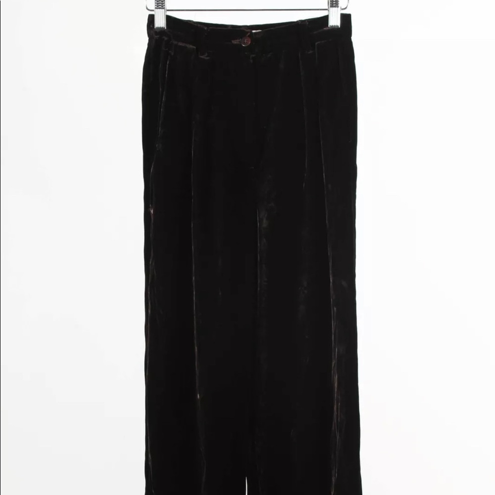 Giorgio Armani velvet flare pants 🥳🥳🥳